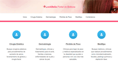 Desktop Screenshot of lookbella.com